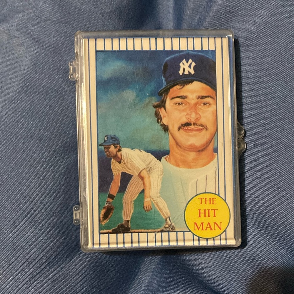 The hit man vintage card set